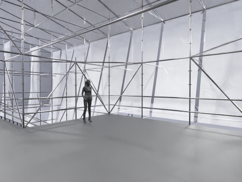 Layher Structure Pavilion 5 3D 모델