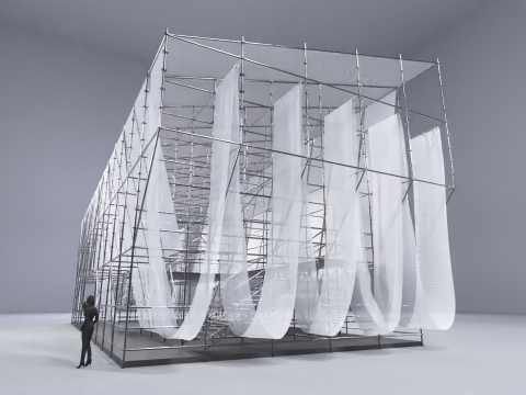 Layher Structure Pavilion 5 3D 모델