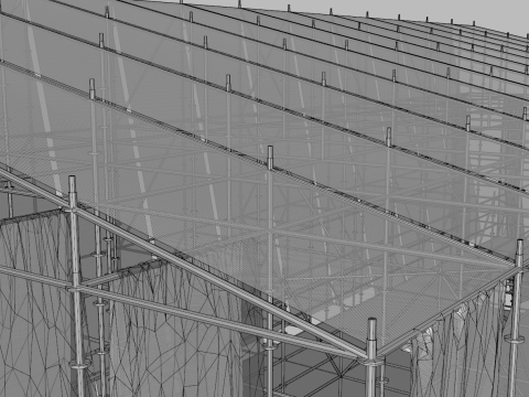 Layher Structure Pavilion 5 3D 모델
