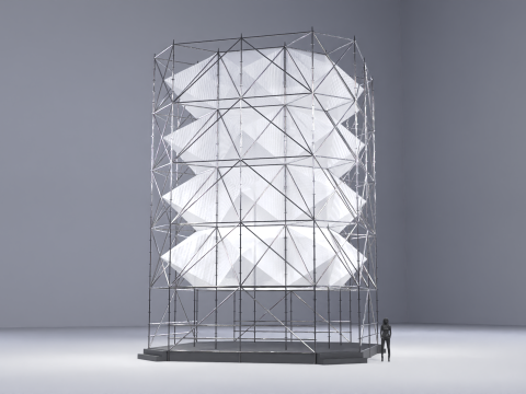 Layher Structure Pavilion 6 3Dモデル