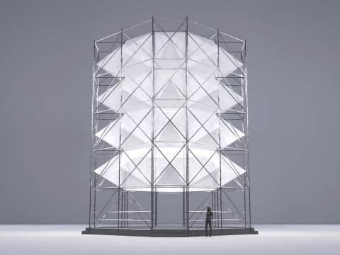 Layher Structure Pavilion 6 3D Model