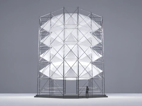 Layher Structure Pavilion 6 3D Model