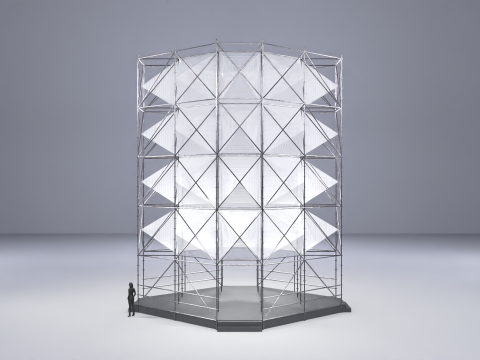 Layher Structure Pavilion 6 3D Model