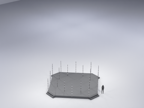 Layher Structure Pavilion 6 3D Model