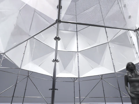 Layher Structure Pavilion 6 3D Model