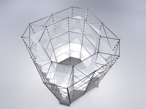 Layher Structure Pavilion 6 3D Model