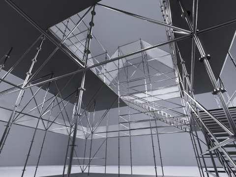 Layher Structure Pavilion 7 3D Modell