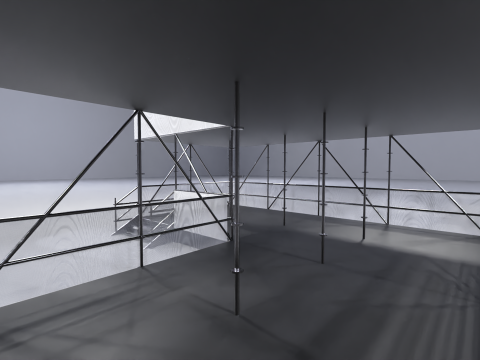 Layher Structure Pavilion 8 3D Model