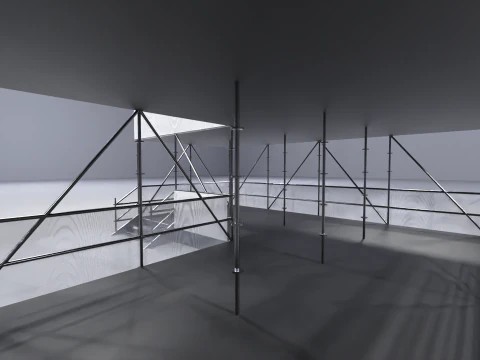 Layher Structure Pavilion 8 3D Model
