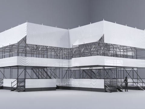Layher Structure Pavilion 9 3D 모델