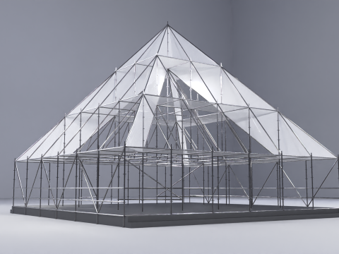 Layher Structure Pavilion 10 3Dモデル