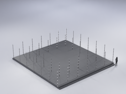 Layher Structure Pavilion 10 3D Model