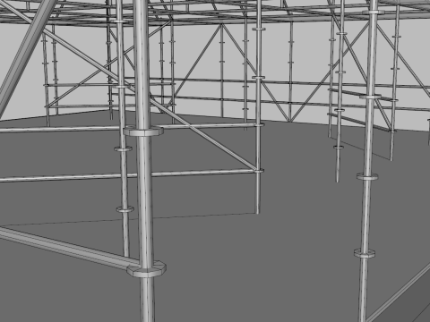 Layher Structure Pavilion 10 3D Model