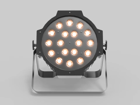 LED PAR Light Head 3D Model