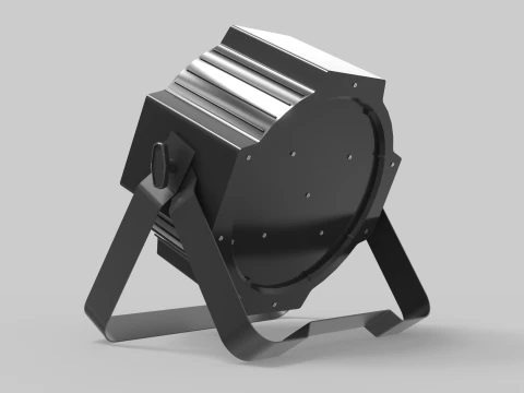 LED PAR Light Head 3D Model