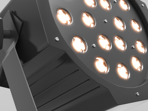 LED PAR Light Head 3D मॉडल
