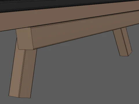 Tablica listowa Model 3D