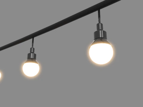 Cadenas de luces Modelo 3D