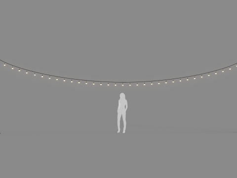 Lights Strings Modelo 3D