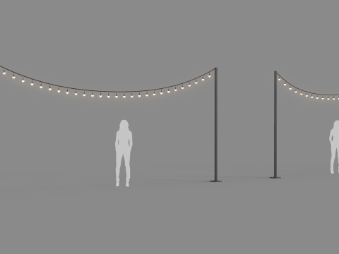 Lights Strings Modelo 3D
