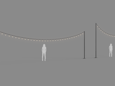 Lights Strings Modelo 3D