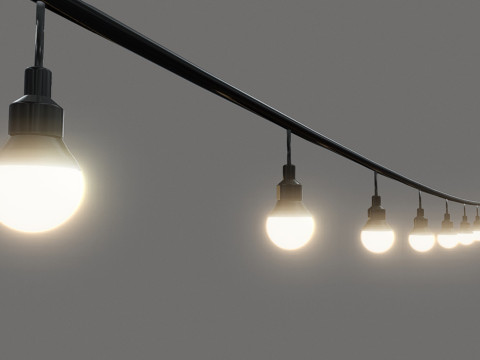 Lights Strings Modelo 3D