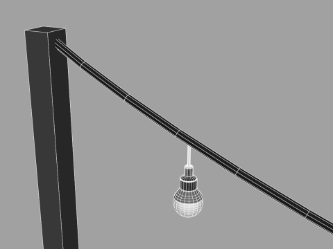 Lights Strings Modelo 3D