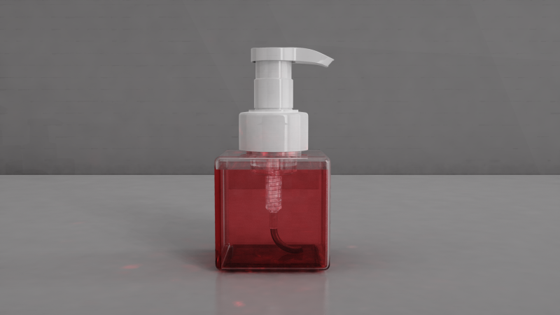 Liquid Soap Bottle 3D Model .c4d .max .obj .3ds .fbx .stl .blend