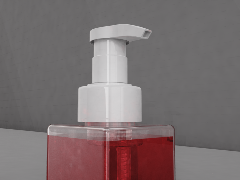 Liquid Soap Bottle 3D Model