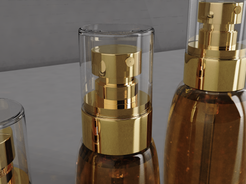 Lotion Pump Bottles Modelo 3D