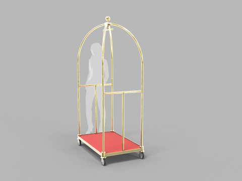 Bagaj Arabası 1 3D Model