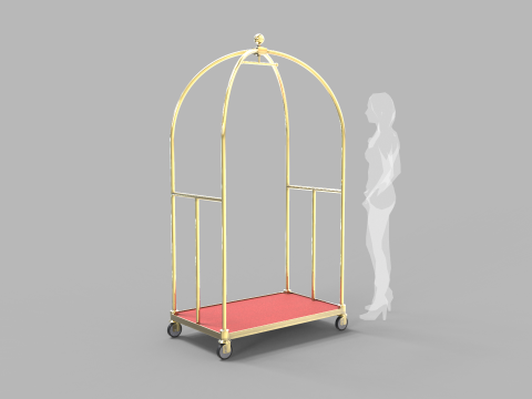 Bagaj Arabası 1 3D Model