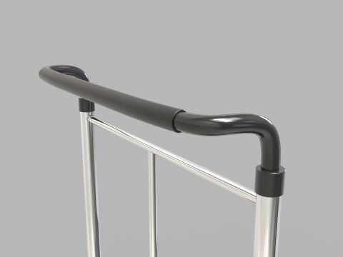 Luggage Trolley 2 3D 模型