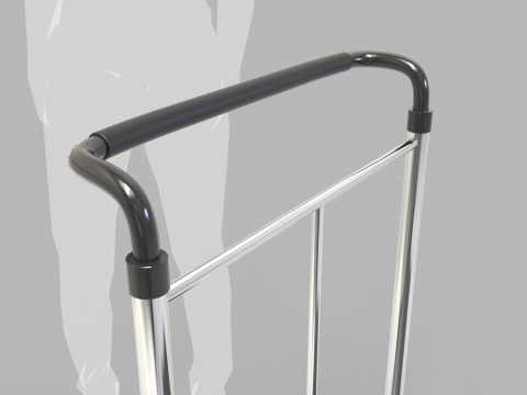Luggage Trolley 2 3D 模型