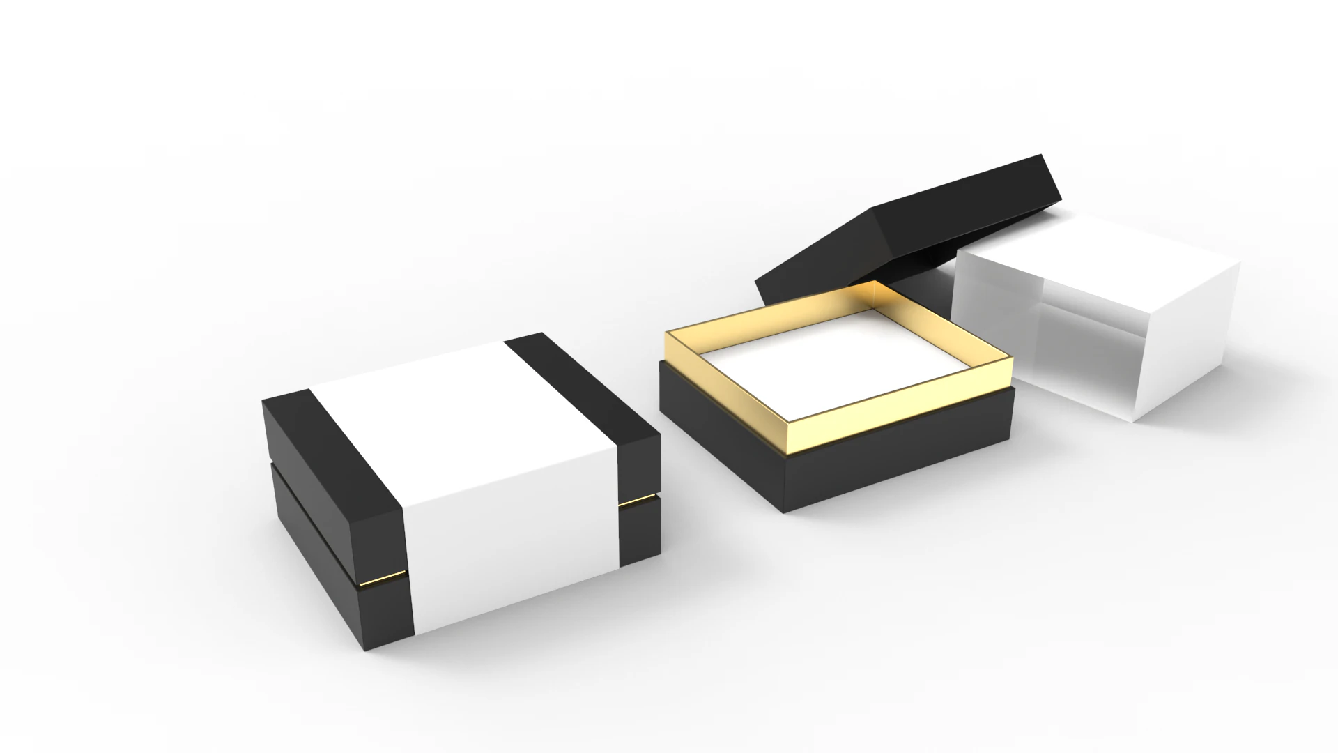 Luxury Box 1 3D Model .c4d .max .obj .3ds .fbx .stl .blend