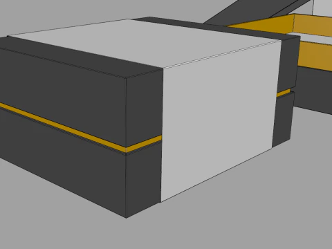 Luxury Box 1 3D Model