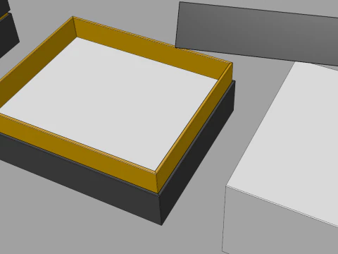 Luxury Box 1 3D Model