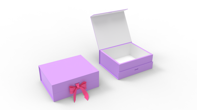 Magnetic Box with Ribbon 3Dモデル .c4d .max .obj .3ds .fbx .stl .blend