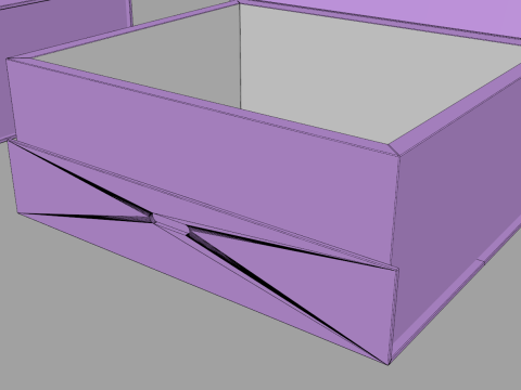 Magnetic Box with Ribbon 3Dモデル