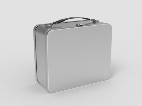 Metal Lunchbox Modello 3D