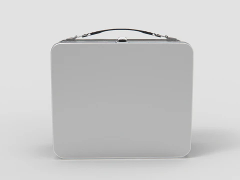 Metal Lunchbox 3D Model