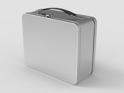 Metal Lunchbox 3D Model