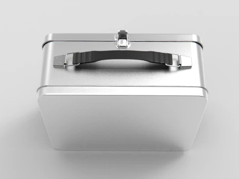 Metal Lunchbox 3D Model