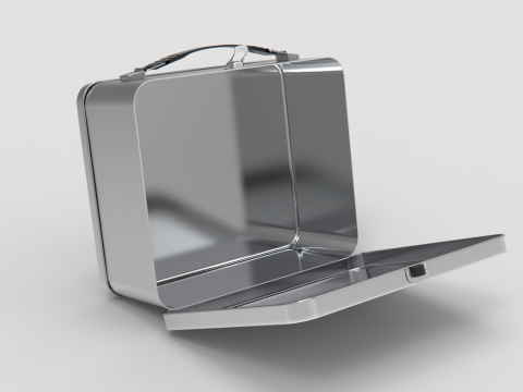 Metal Lunchbox 3Dモデル