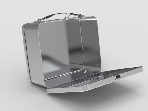 Metal Lunchbox 3D Model