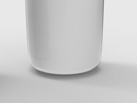 Milk Bottle and Pint 3D 模型