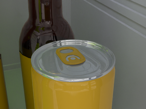 Mini Bar Fridge 3D Model