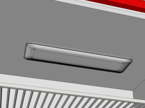Mini Bar Fridge With Handle 3D Модель