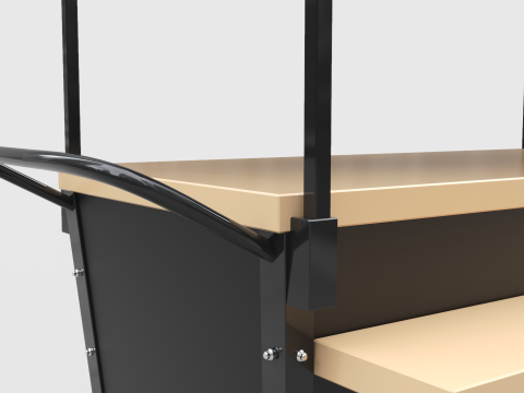 Mobile Coffee Cart Modelo 3D