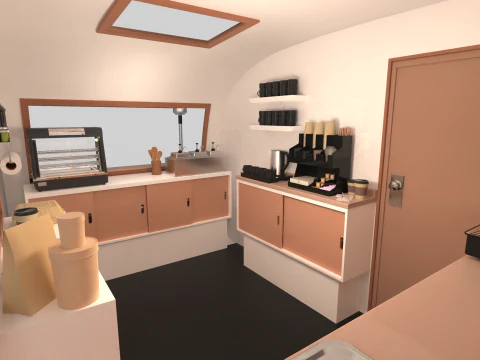 Mobile Food Cart 3D Model
